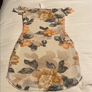 Fitted Floral Dress